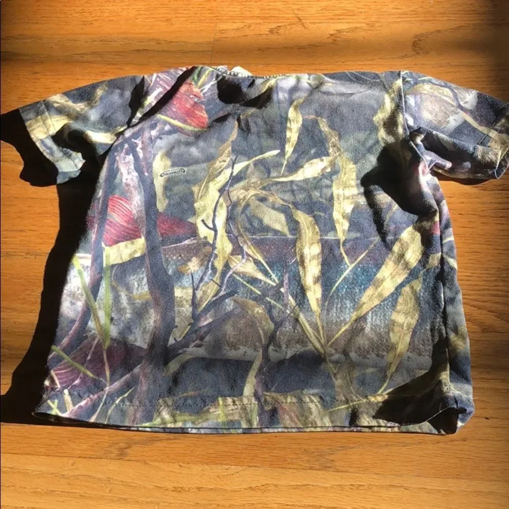 🍭6/$30 Evolved angler fishing camo rash guard - 2T